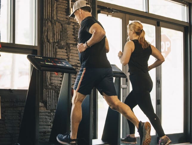 CrossFit Rush training workout in the gym